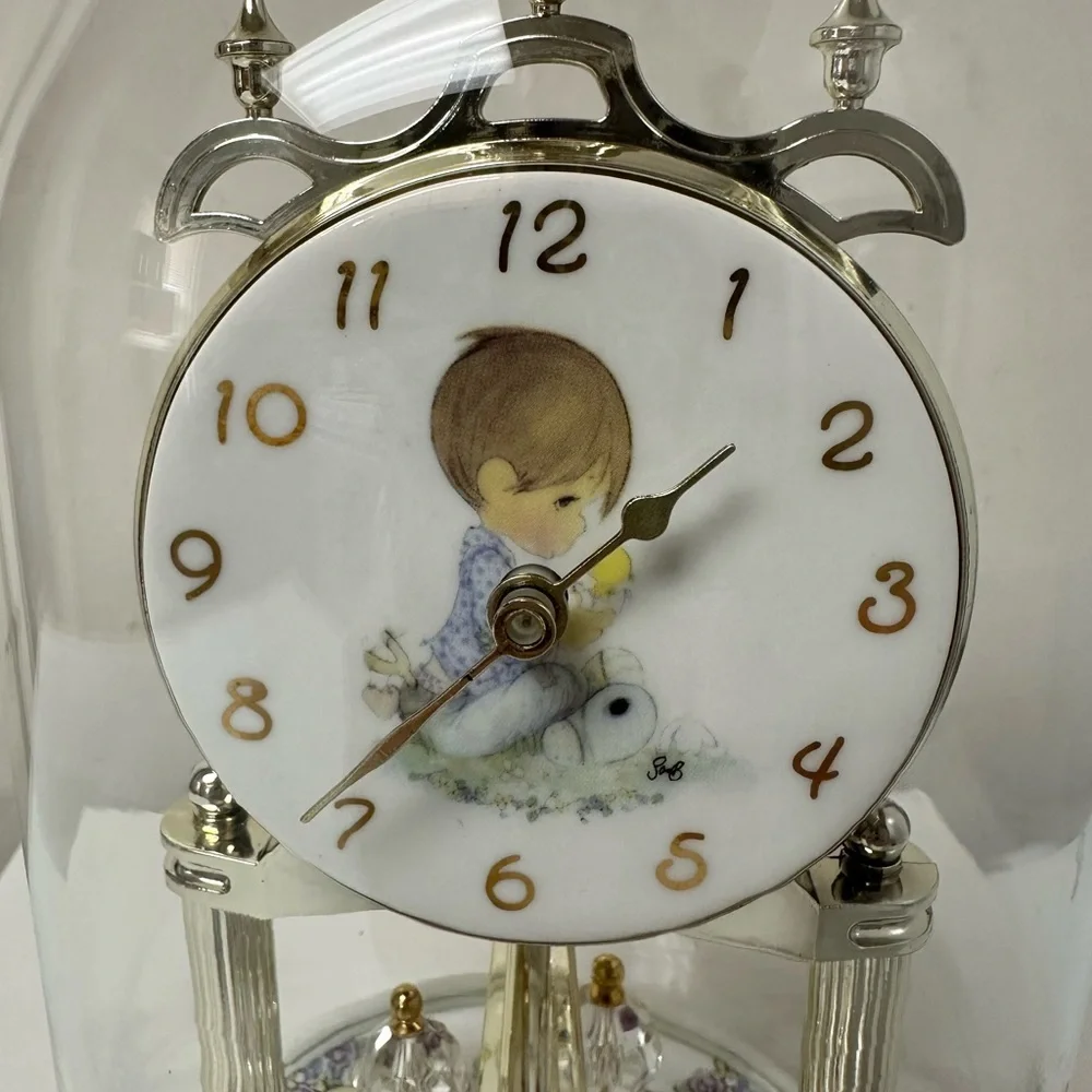 Precious Moments Clock “ I Believe in Miracles”